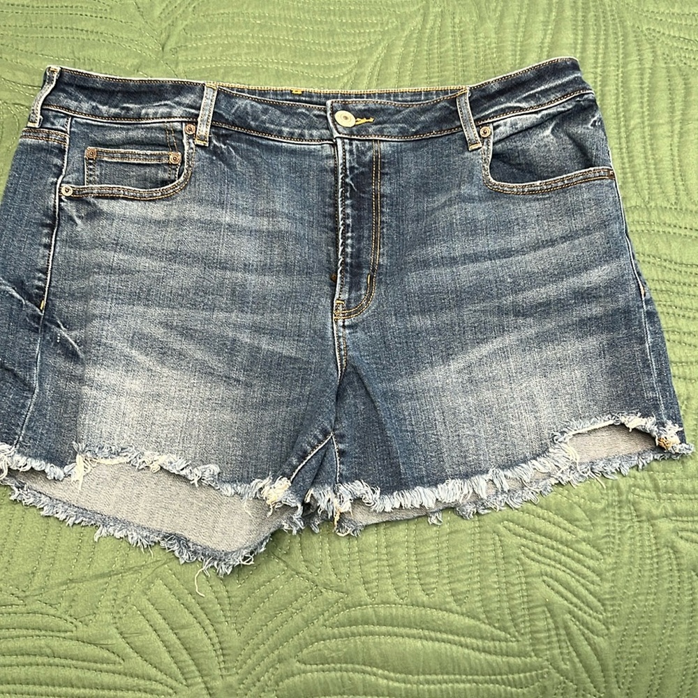 Tommy Girl Midi American Eagle Jean Shorts